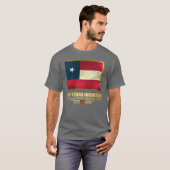 T-shirt 5e infanterie du Texas (Devant entier)