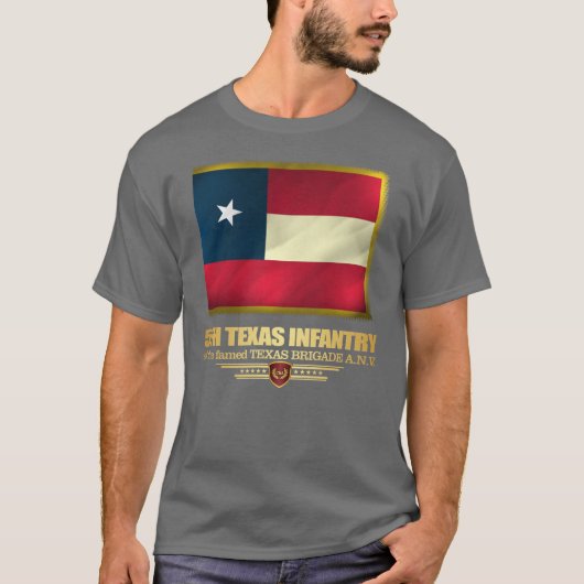 T-shirt 5e infanterie du Texas (Devant)
