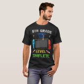 T-shirt 5E Niveau Complet Graduation Jeu Classe 2 (Devant entier)
