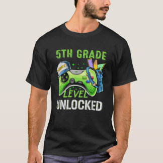 T-shirt 5E Niveau Vêtements déverrouillés Première Journée