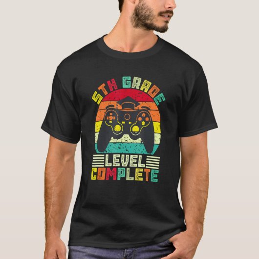 T-shirt 5th Grade Level Complete for Fifth Grade Graduatio (Devant)