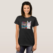 T-shirt 5th Grade No Prob Llama First Day Of School Teache (Devant entier)