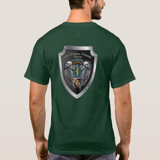 T-shirt 5th Special Forces Group (Airborne) (Dos)
