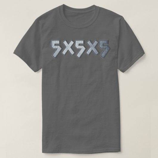 T-shirt 5x5x5 (Design devant)