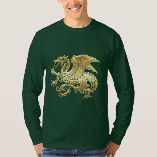 T-shirt [600] Dragon islandais, Landvættir [or]