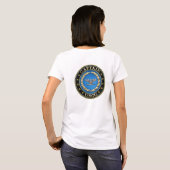 T-shirt [600] Garde côtière : Capitaine (CAPT) (Dos entier)