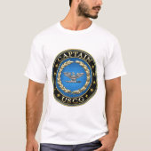 T-shirt [600] Garde côtière : Capitaine (CAPT) (Devant)