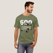T-shirt 600 v2 vert (Devant entier)