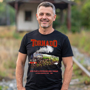 T-shirt 60163 Tornado Train à vapeur Vintage Locomotive