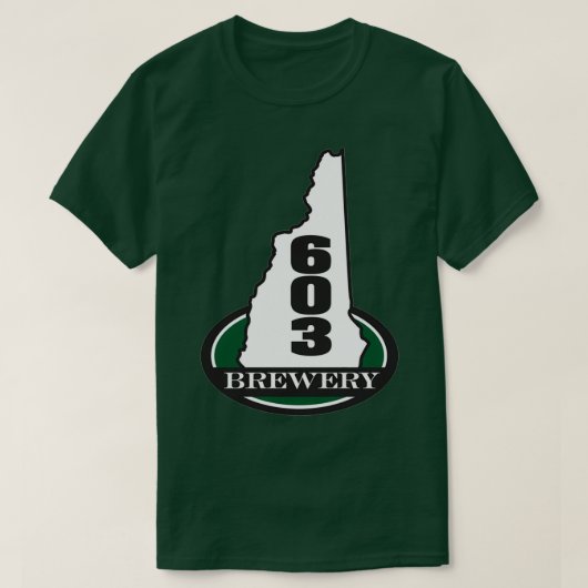 T-shirt 603 brasserie (Design devant)