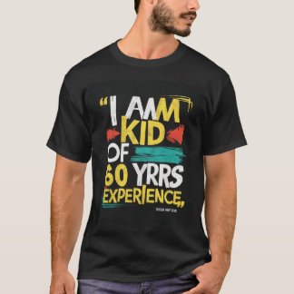 T-shirt 60 ans Chemise T enfant
