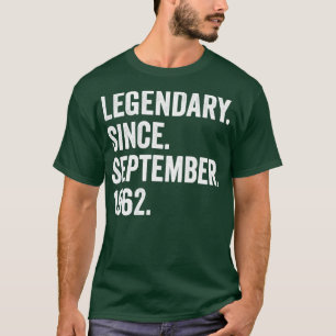 T-shirt 60 ans de légende depuis septembre 1962 60e B
