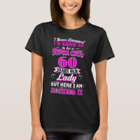 60 ans Vielle dame Funny 60e anniversaire Rockin'