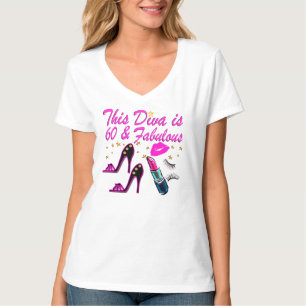 T-SHIRT 60 ET DIVA FABULEUX