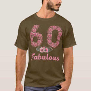 T-shirt 60 & Fabuleux 60 ans 60e anniversaire Gentle St.