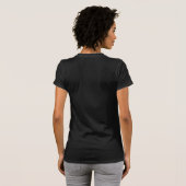 T-shirt 60 premières années d'enfance (sur l'obscurité) (Dos entier)