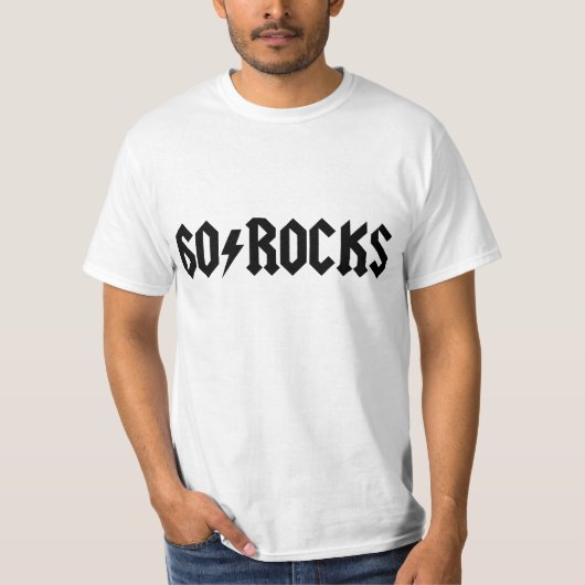 T-shirt 60 rocks (Devant)