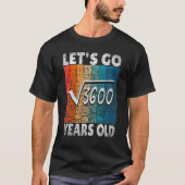 T-shirt 60e anniversaire Allons-y Racine à partir de 3600 (Devant)
