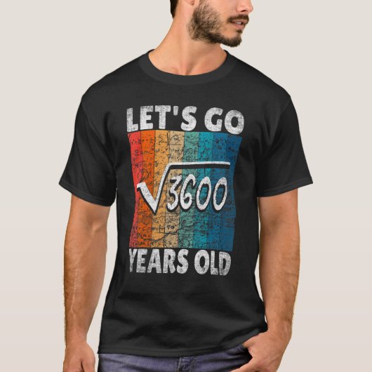 T-shirt 60e anniversaire Allons-y Racine à partir de 3600 (Devant)