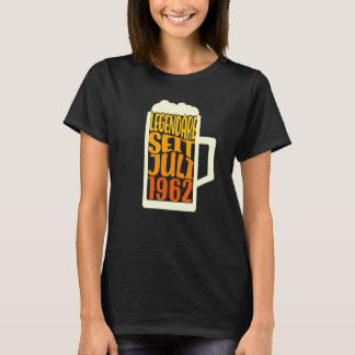 T-shirt 60e anniversaire Bière légendaire depuis juillet 1