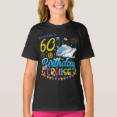 T-shirt 60e anniversaire Croisière B-Day Fille (Devant)