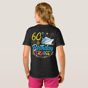 T-shirt 60e anniversaire Croisière B-Day Fille