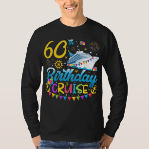 T-shirt 60e anniversaire Croisière B-Day Party Hommes long