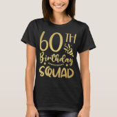T-shirt 60e Anniversaire Équipe 60 Femmes (Devant)
