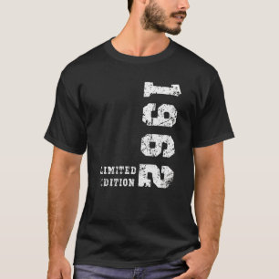 T-shirt 60e anniversaire Femmes Hommes 60 ans 1962 Trend R