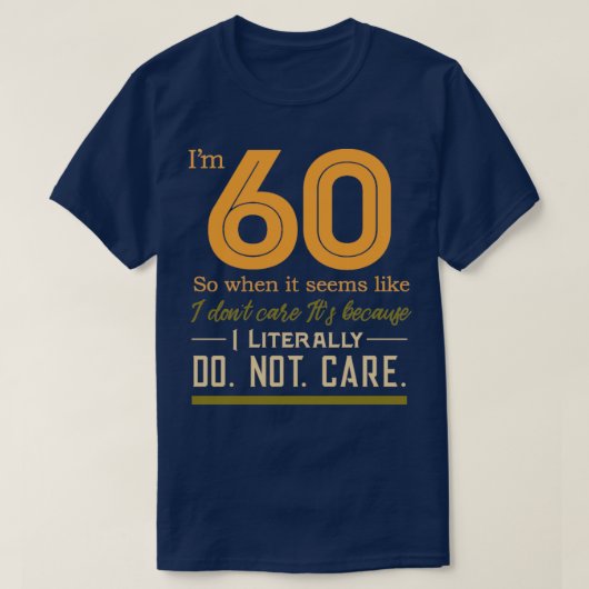 T-shirt 60e anniversaire Fête fantastique (Design devant)