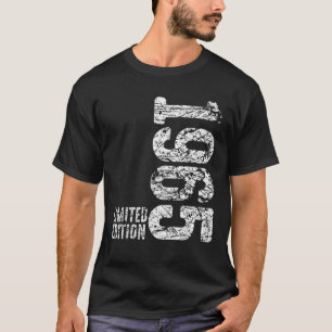 T-shirt 60e anniversaire Homme femme 60 ans 1965 Décor F