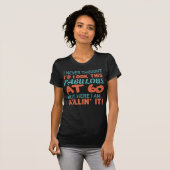T-shirt 60e anniversaire pour les femmes fabuleuses (Devant entier)