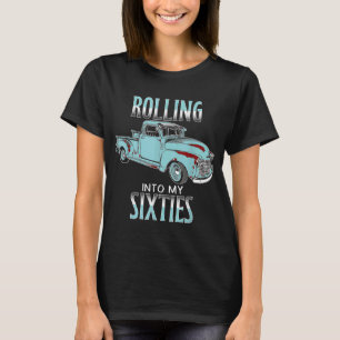 T-shirt 60e Anniversaire Vieux Homme classique Camion de r