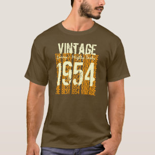 T-shirt 60e cadeau d'anniversaire 1954 Vintage Mighty Tast