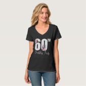 T-shirt 60e fête d'anniversaire 60e fête d'anniversaire 19 (Devant entier)