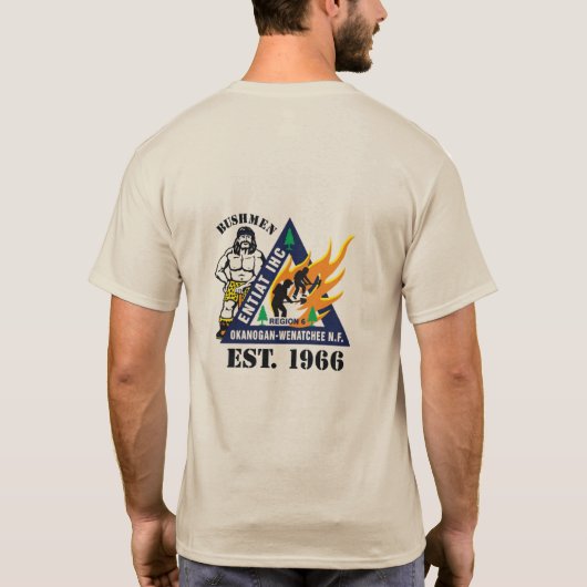 T-shirt 60e hereniging (Achterkant)
