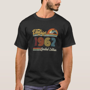T-shirt 61 ans Vintage 1962 Limited Edition 61e