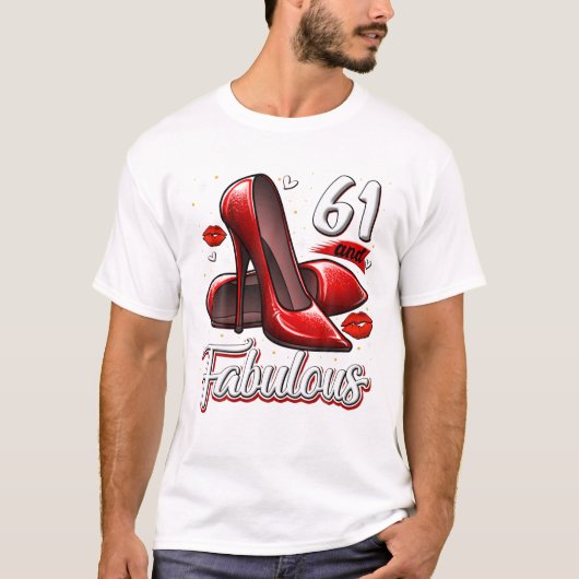 T-shirt 61 Fabulous High Heels Stepping (Devant)