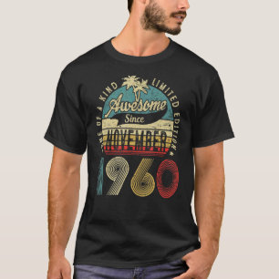 T-shirt 62 Ans 62ème Anniversaire Awesome depuis Novembe