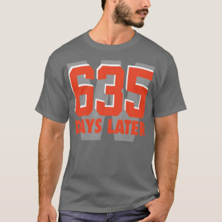 T-shirt 635 Jours Après Orange