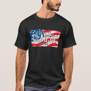 T-shirt 63 ans Né en 1959 voiture classique 63e anniversai