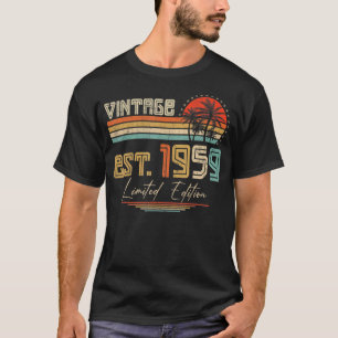 T-shirt 64 ans Vintage 1959 64e anniversaire