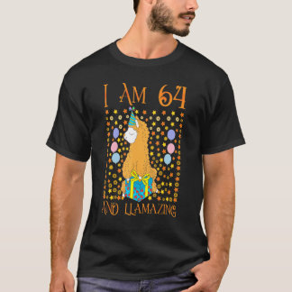 T-shirt 64e anniversaire pour femmes grand-mère maman ses 