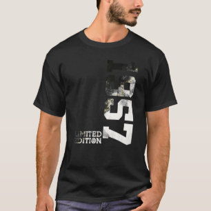 T-shirt 65 ans 65e anniversaire 1957