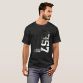 T-shirt 65 ans 65e anniversaire 1957 (Devant entier)