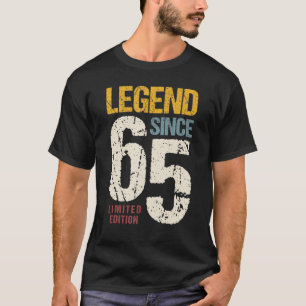 T-shirt 65 ans Vintage 1957 65e anniversaire Décoration