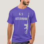 T-shirt 65 Creedmoor AR10 Rifle Long Range 2A Shooting (Devant)