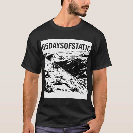 T-shirt 65daysofstatic (Devant)