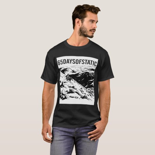 T-shirt 65daysofstatic (Devant entier)