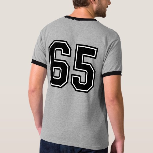T-shirt 65e Anniversaire (Dos)